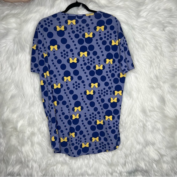 Disney Lularoe Irma Minnie Mouse Print Shirt Size XXS - Picture 2 of 4